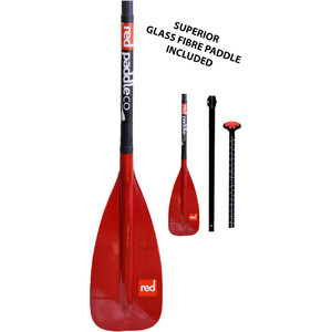 Red Paddle Co 10'6 Max Race Inflatable Stand Up Paddle Board + Bag, TITAN Pump, Glass Paddle, LEASH